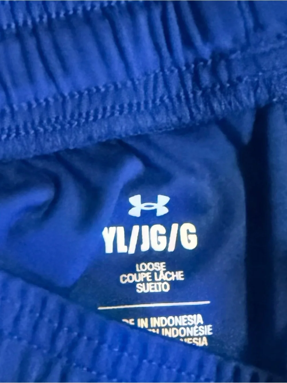Under Armour Boy’s Royal Blue Athletic Shorts